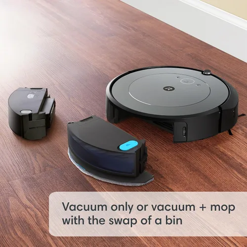 Miniatura 2 de iRobot Roomba Combo i3+ (3574) Robot aspirador y trapeador – Auto-vaciado hasta 60 días, limpieza por habitación con mapeo inteligente, cepillos