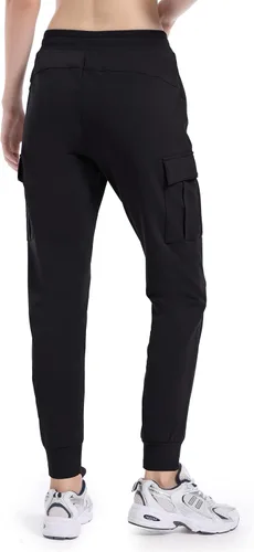 Miniatura 3 de HARTPOR Pantalones deportivos con forro polar para mujer, pantalones cargo de senderismo, resistentes al agua, pantalones deportivos de invierno