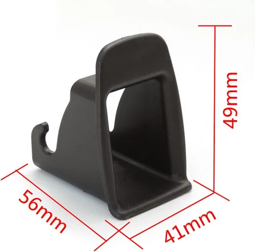Miniatura 4 de Shkalacar ISOFIX - Guía de cierre de cinturón de interfaz, 2 piezas de hebilla de interfaz ISOFIX para asiento de automóvil, conector de soporte
