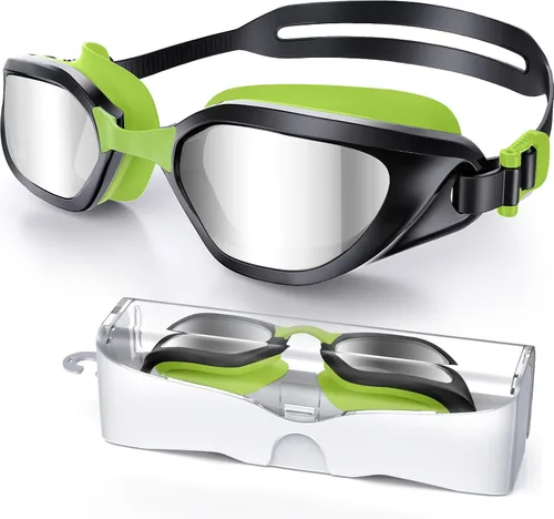 Miniatura 20 de Gafas de Natación, Gafas de Natación Unisex para Adultos Anti Niebla Anti UV Sin Fugas Visión Amplia para Hombres Mujeres Jóvenes