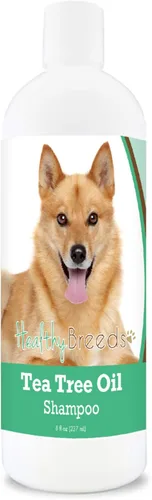 Miniatura 141 de Healthy Breeds Doberman Pinscher Champú de aceite de árbol de té, formulado para piel seca e irritada, reduce la caspa, aroma a gaulteria, 8 onzas
