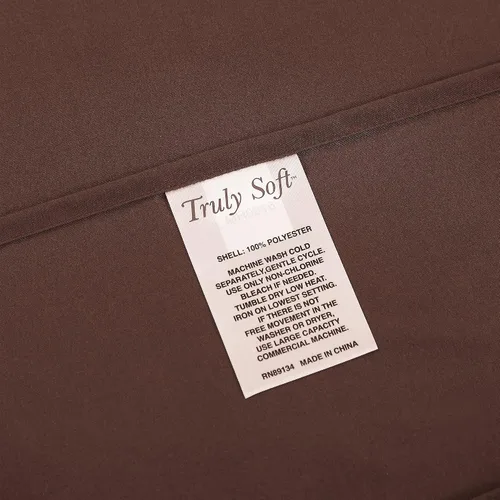 Miniatura 4 de Truly Soft Everyday Juego de funda nórdica y fundas de almohada, color marrón, individual XL