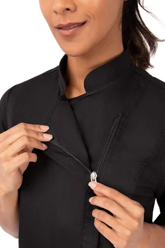 Miniatura 5 de Chef Works Abrigo de chef Springfield para mujer