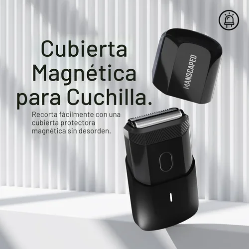 Miniatura 5 de MANSCAPED® The Handyman™ - Afeitadora facial compacta - Recortadora de vello facial portátil de viaje para hombres, afeitadora recargable USB-C