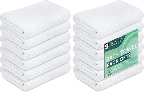 Miniatura 13 de Paquete de 6 toallas de baño negras (paquete de 6, 30 pulgadas de ancho x 60 pulgadas de largo, 30 pulgadas de ancho x 60 pulgadas de largo), toalla