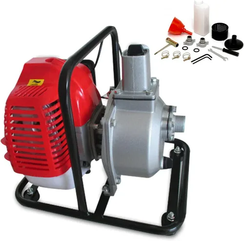 Miniatura 13 de Bomba de transferencia de agua de gasolina 43CC Motor de 2 tiempos Bomba de transferencia de agua de alto flujo de gasolina 6500RPM 35 GPM Bomba