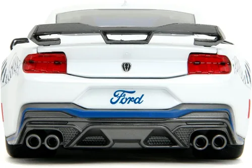 Miniatura 4 de Jada Big Time Muscle 1:24 2024 Ford Mustang GT Dark Horse - Auto fundido a presión, juguetes para niños y adultos