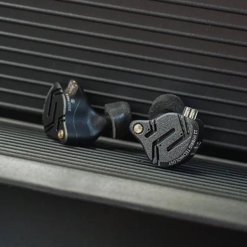Miniatura 6 de KZ ZS12 PRO X - Audífonos intrauriculares IEM con micrófono, auriculares con cable para juegos 5BA 1DD híbridos, auriculares IEM con sonido estéreo