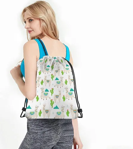 Miniatura 4 de Exóticos tópicos cactus con cordón bolsas mochila bolsa de gimnasio, Multi-a162, Mochilas de viaje