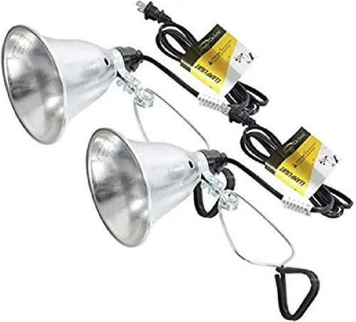 Miniatura 12 de Simple Deluxe - Paquete de 6 lámparas de abrazadera de 8.5 pulgadas con reflector de aluminio de hasta 150 W, cable de 6 pies