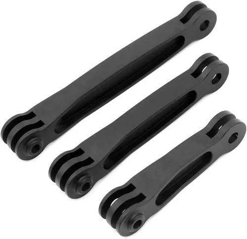 3 en 1 Extensión Pivote Aleación de Aluminio Brazo Monopod Ajustable Soporte para GoPro 11/10/9/8/7/6/5 Negro, Sesión 5/4 Cámara de Acción