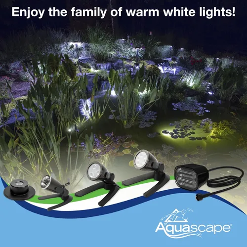 Miniatura 9 de Aquascape - Luz LED sumergible para estanque, jardín y resaltar el paisaje, Foco, Bronce