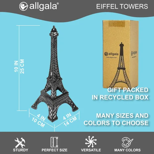 Miniatura 2 de allgala - Torre Eiffel decorativa elaborada en aleación de metal