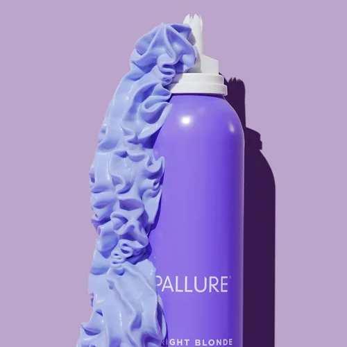 Miniatura 9 de Pallure Acondicionador de espuma tonificante para el cabello rubio brillante, reduce el cobrizo y los tonos amarillos, para cabello rubio, plateado