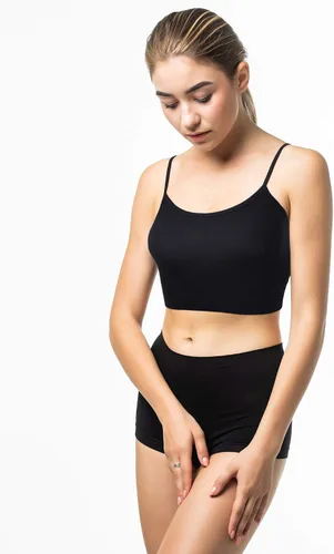 Miniatura 5 de 8 piezas Crop Cami Top para las mujeres correa de espagueti sin mangas camiseta Racerback Tops para deportes Yoga Día de San Valentín