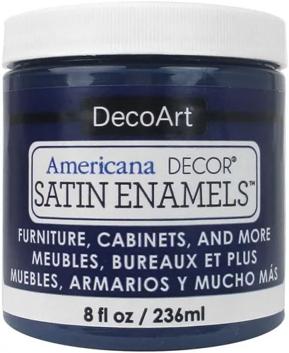 Miniatura 17 de DecoArt Americana Decor ADSA02 - Pintura acrílica esmaltada satinada, color blanco puro, ADSA02, 8 onzas líquidas, tarro (paquete de 3)