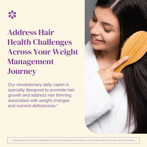 Miniatura 5 de Barimelts Hair Health+ - Ayuda a reducir el adelgazamiento del cabello para usuarios de GLP-1 o pacientes bariátricos - Suplemento