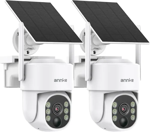Miniatura 11 de ANNKE Cámara de seguridad solar domo inalámbrico para exteriores 4MP