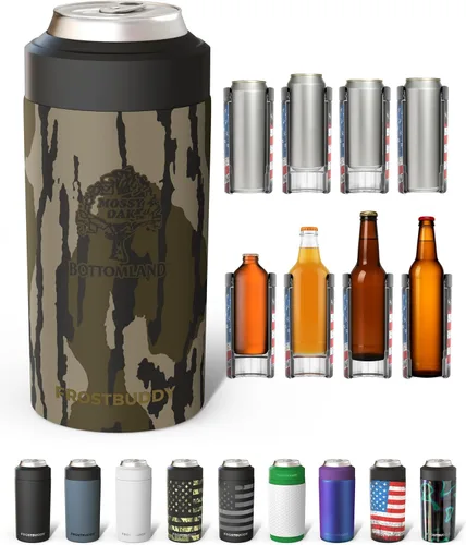 Miniatura 41 de Frost Buddy Universal Can Cooler - Fits all - Stainless Steel Can Cooler for 12 oz & 16 oz Regular or Slim Cans & Bottles - Stainless Steel