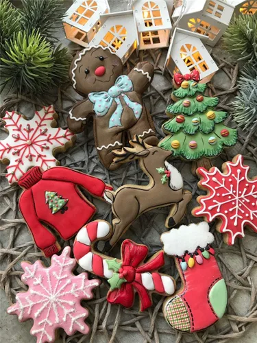 Miniatura 7 de LILIAO Cortador de galletas de reno de Navidad - 3.9 x 4.3 pulgadas - Acero inoxidable