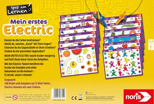 Miniatura 2 de noris Juego eléctrico Mein erstes (multicolor)