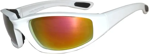 Miniatura 25 de OWL Gafas de espuma acolchadas para motocicleta, lente transparente con espejo ahumado