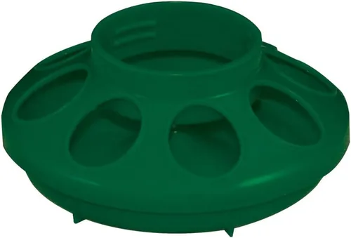 Miniatura 3 de Harris Farms Comedero para aves de corral atornillado para tarro de cuarto de galón, amarillo