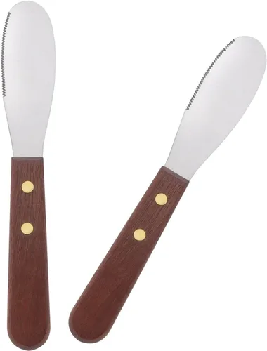 Miniatura 12 de Maison du Fromage - Mini tenedores reutilizables para servir, bambú bruñido, 2 juegos de 6