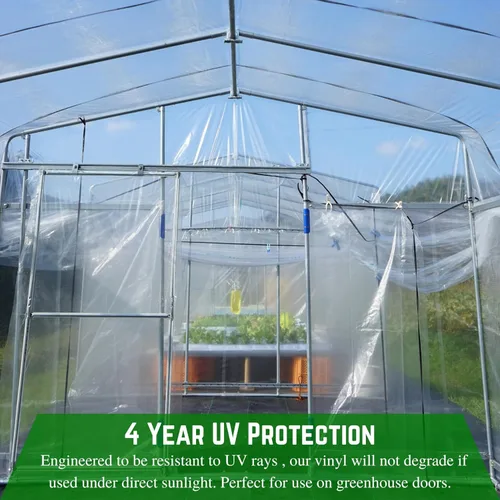 Miniatura 4 de Farm Plastic Supply - Lámina de vinilo transparente - 12 mil 4.5 pulgadas de ancho - Láminas de plástico de vinilo, lámina de vinilo transparente