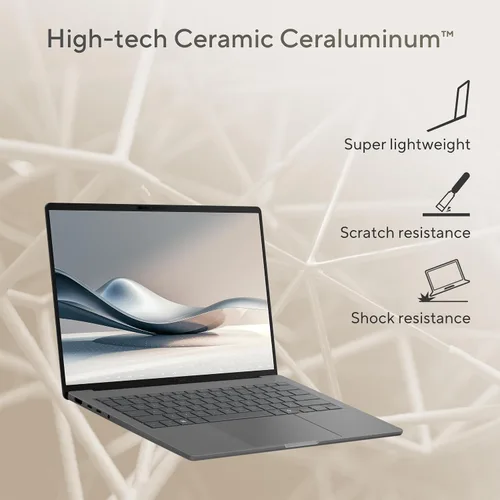 Miniatura 6 de ASUS Zenbook A14; Copilot+ PC, portátil ultradelgado, 14” WUXGA OLED, procesador Snapdragon® X, 16 GB de memoria, SSD de 512 GB, Wi-Fi 6E, Zabriskie