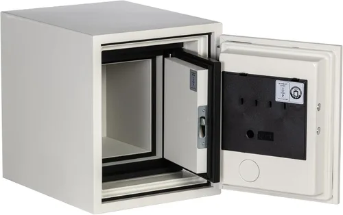 Miniatura 3 de Datacare - Caja fuerte para medios ignífugos – 0.26 pies cúbicos – Clase 125 Clase 125 de 1 hora – Protege DLT, LTO, discos duros, CD y medios