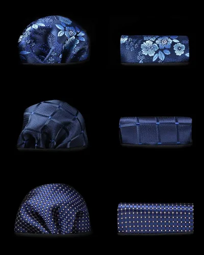 Miniatura 33 de HISDERN Juego de corbatas extralargas para hombre y pañuelo de bolsillo de 63 pulgadas, colección XL, caja de regalo, corbata, lote de 3