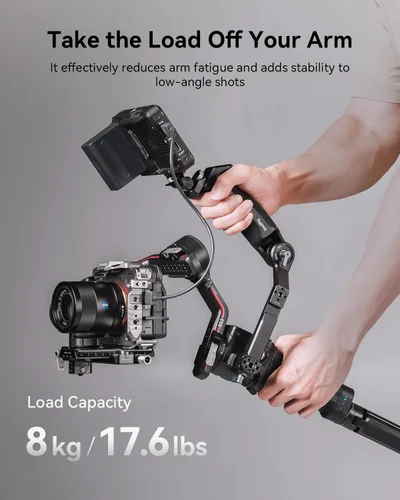 Miniatura 5 de SmallRig Empuñadura Sling Ajustable para Cardán, Mango Sling para DJI RS 4 Mini, RS 4, RS 4 Pro, RS 3 Mini, RS 3, RS 3 Pro, RS 2, RSC 2, Carga