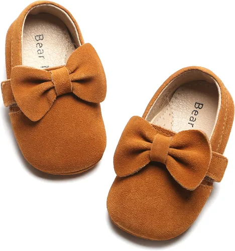 Miniatura 117 de Felix & Flora Zapatos de bebé de suela suave - Zapatos de bebé para caminar, mocasines, suela de goma, zapatos de cuna