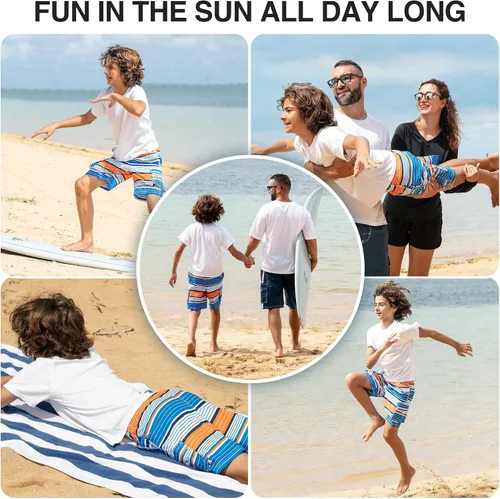 Miniatura 27 de Kanu Surf Traje de baño Yolo de secado rápido UPF 50+ para niños