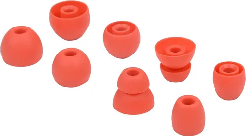 Miniatura 4 de Juego de auriculares de silicona de repuesto para auriculares inalámbricos Powerbeats Pro, 8 pares (rojo)