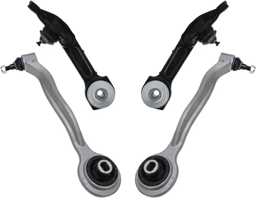 Miniatura 58 de Detroit Axle - Brazos de control superiores traseros para Chrysler 300 Dodge Challenger Charger Magnum, reemplazo del conjunto de brazos de control