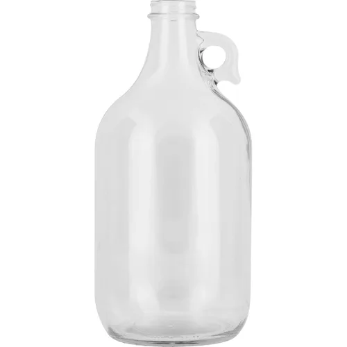 The Cary Company 30W64G 1/2 gal Glass Beer Growlers, 64 onzas., transparente (paquete de 6)