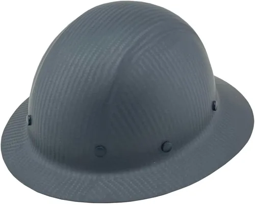 Miniatura 12 de Wolfjaw - Casco duro de fibra de vidrio de ala completa con suspensión de trinquete de 8 puntos, añade bordes y bolsa