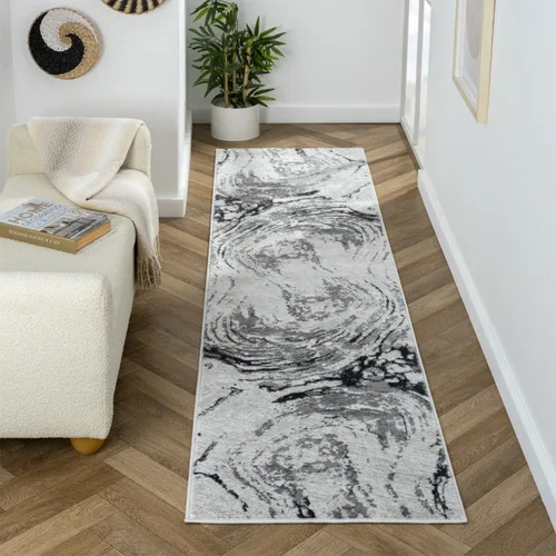Miniatura 17 de LUXE WEAVERS Alfombra de área azul 2x3 con remolino de mármol