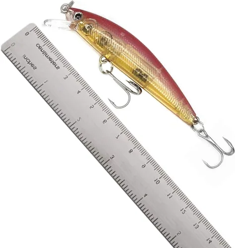 Miniatura 5 de Señuelos de pesca Probado Color explosivo Especial Minnow Swimbait Vibrating Jigging Señuelos de pesca de agua dulce y salada con anzuelo Aparejos