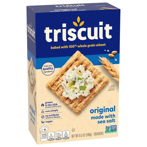 Miniatura 17 de TRISCUIT Galletas de grano entero 4 paquetes con 4 variedades de sabores surtidos