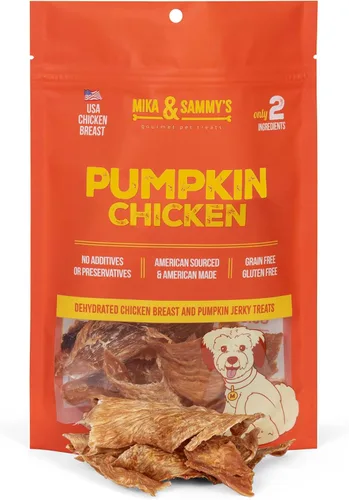 Miniatura 12 de Golosinas gourmet para perros Mika & Sammy's hechas en los Estados Unidos (queso de pollo 5 0z)
