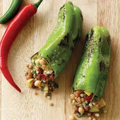 Miniatura 4 de Pepper, semillas de pimiento dulce Cubanelle, sin OMG, 100 semillas por paquete, algunas prefieren el pimiento Cubanelle a los pimientos