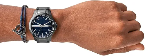 Miniatura 6 de AX ARMANI EXCHANGE - Reloj de vestir de acero inoxidable para hombre cuarzo