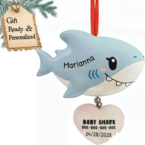 Miniatura 12 de Adorno personalizado para bebé 2025 – Regalos de embarazo personalizados para futura mamá, adorno de Navidad embarazada 2025, regalos para nuevas