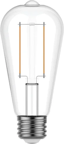 Miniatura 2 de GE Bombillas LED clásicas, 60 W Eqv, blanco suave, estilo Edison ST19 (paquete de 24)