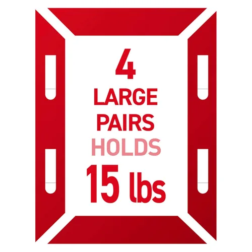Miniatura 3 de Command 20 pares de tiras grandes de 15 libras para colgar cuadros (40 tiras), ganchos sin daños para marcos de fotos, no requiere herramientas