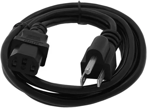 Miniatura 2 de Cable de alimentación de 6 pies para monitor Dell E2417H, P2416D, P2417H, S2716DG, SE2717H