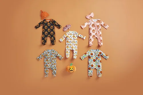 Miniatura 3 de Mud Pie Juego de cama y diadema de Halloween para bebé niña